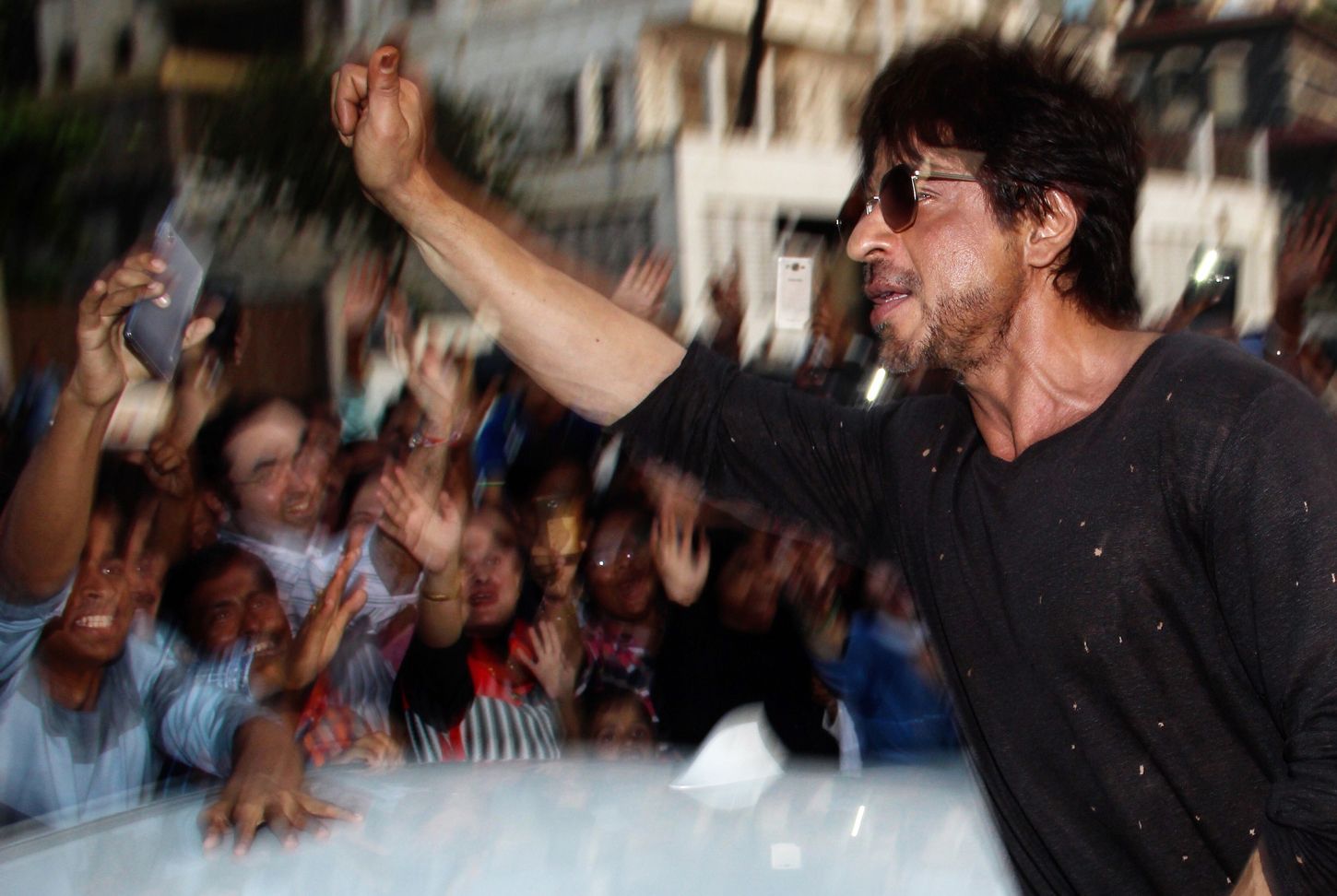 Shah Rukh Khan in Bandra