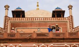 Ein Bericht in Bildern über das Humayun-Mausoleum, Indien