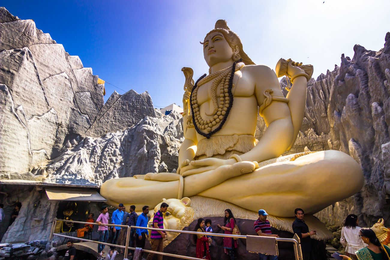 65-Fuß-Shiva-Statue in Bangalore