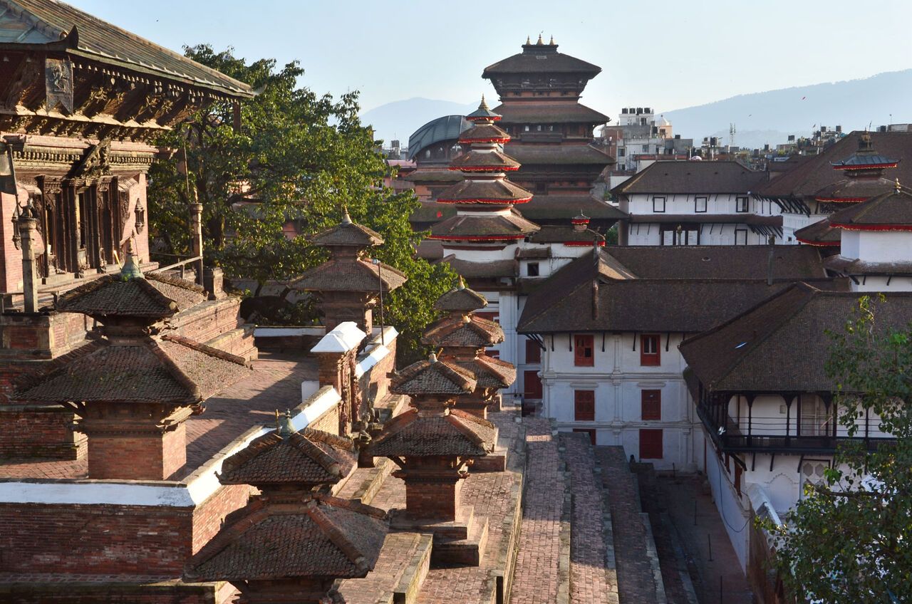 Taleju-Tempel und Hanuman-Dhoka-Palast Kathmandu
